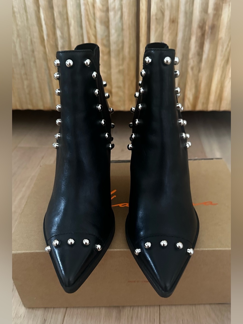 Nine West ZoneOut studded boots